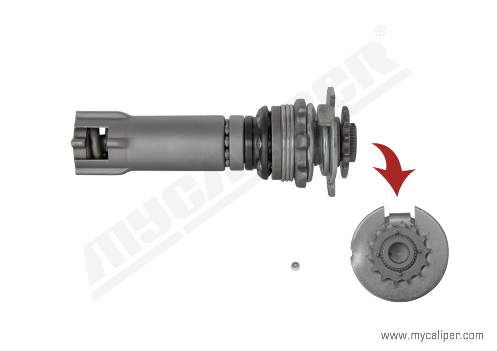 Caliper Adjusting Mechanism 