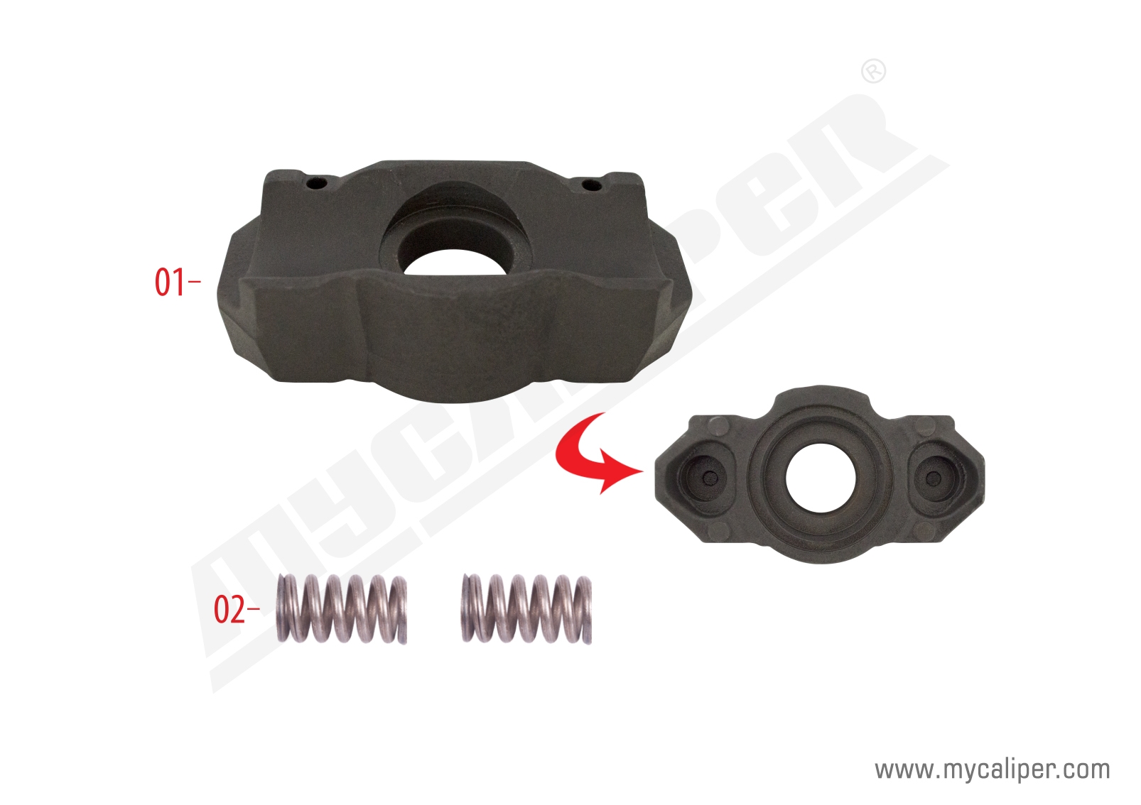 Caliper Adjusting Mechanism Support MAN TGX