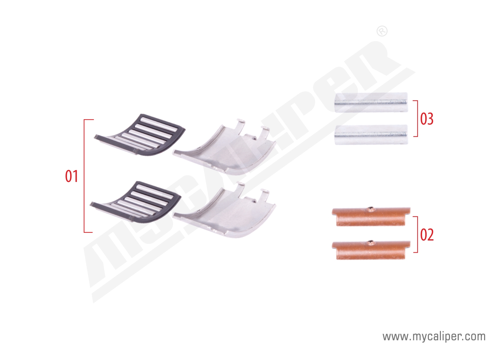 Caliper Bearing Repair Kit 