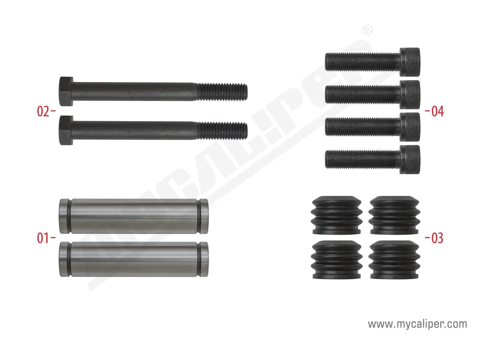 Caliper Guide Pin Repair Kit 