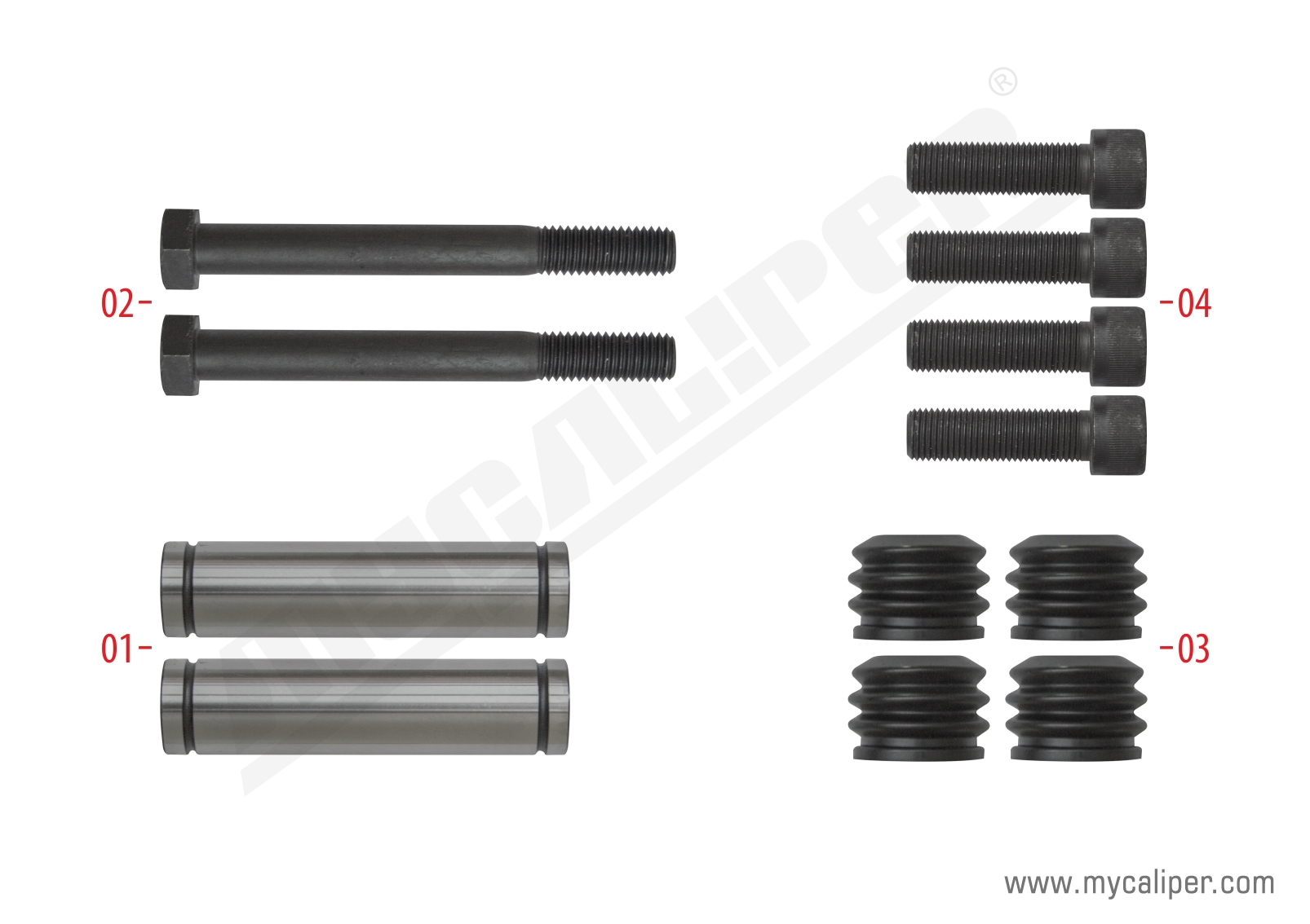 Caliper Guide Pin Repair Kit 