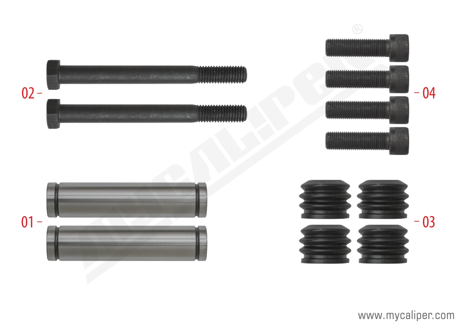 Caliper Guide Pin Repair Kit 