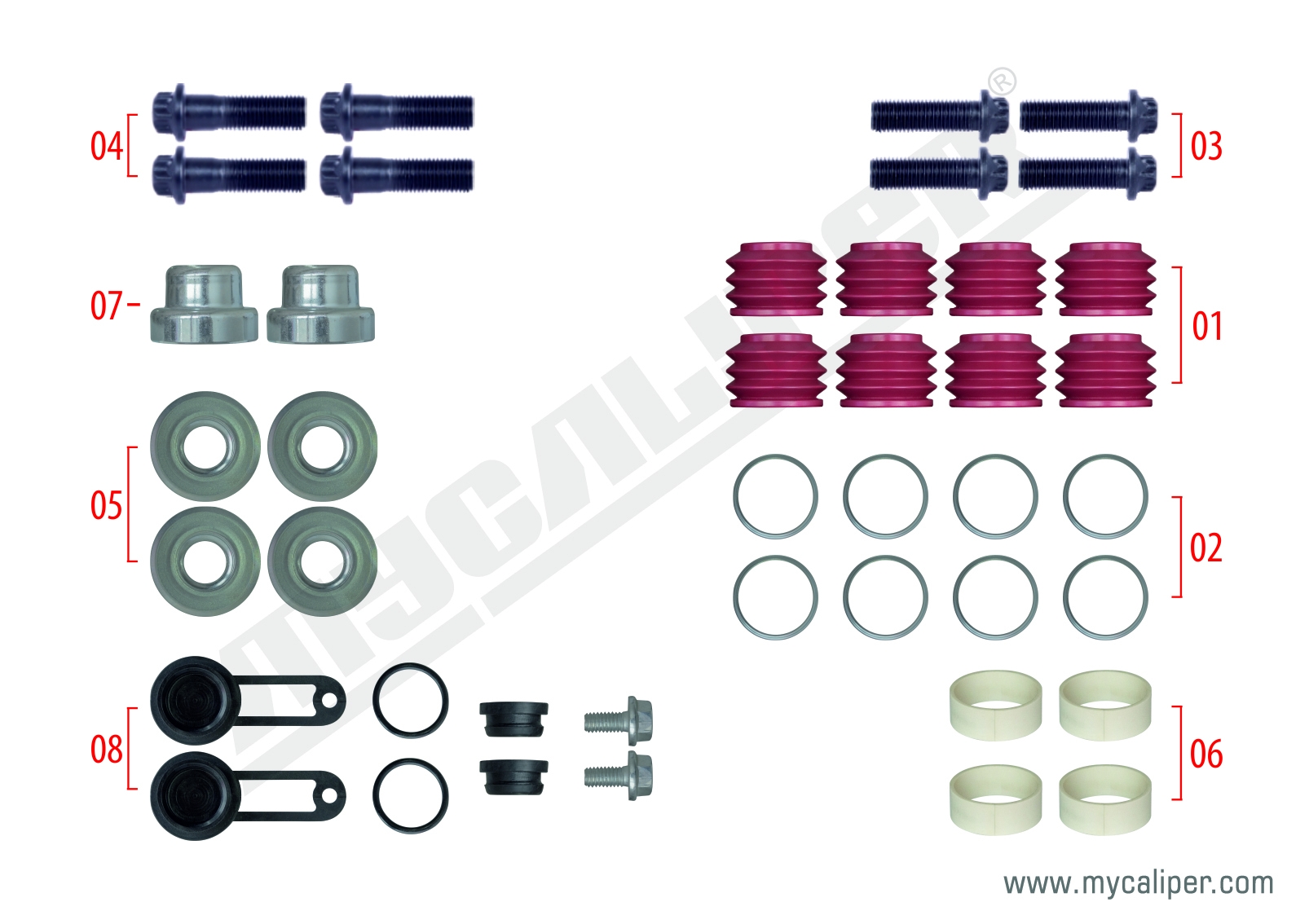 Caliper Repair Kit 