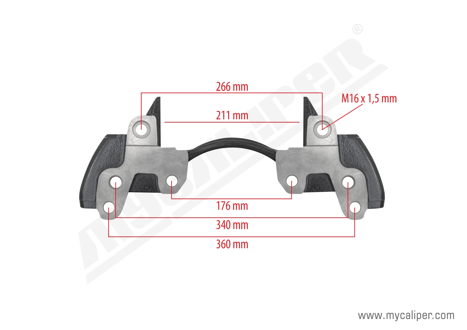 Knorr Caliper Carrier 19,5 Inch Right & Left 