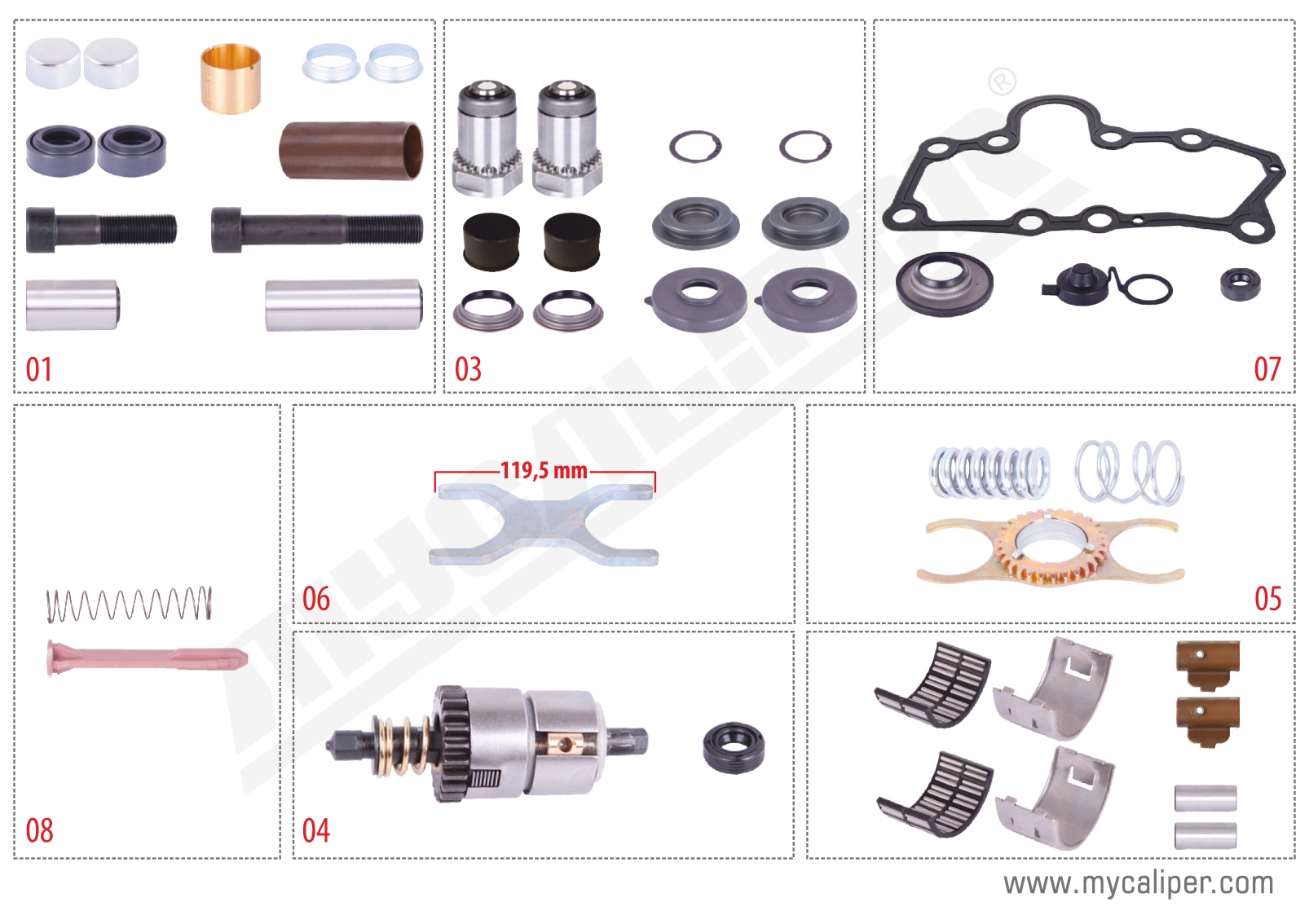 VOLVO SET (Right)  - D DUCO AXIAL 