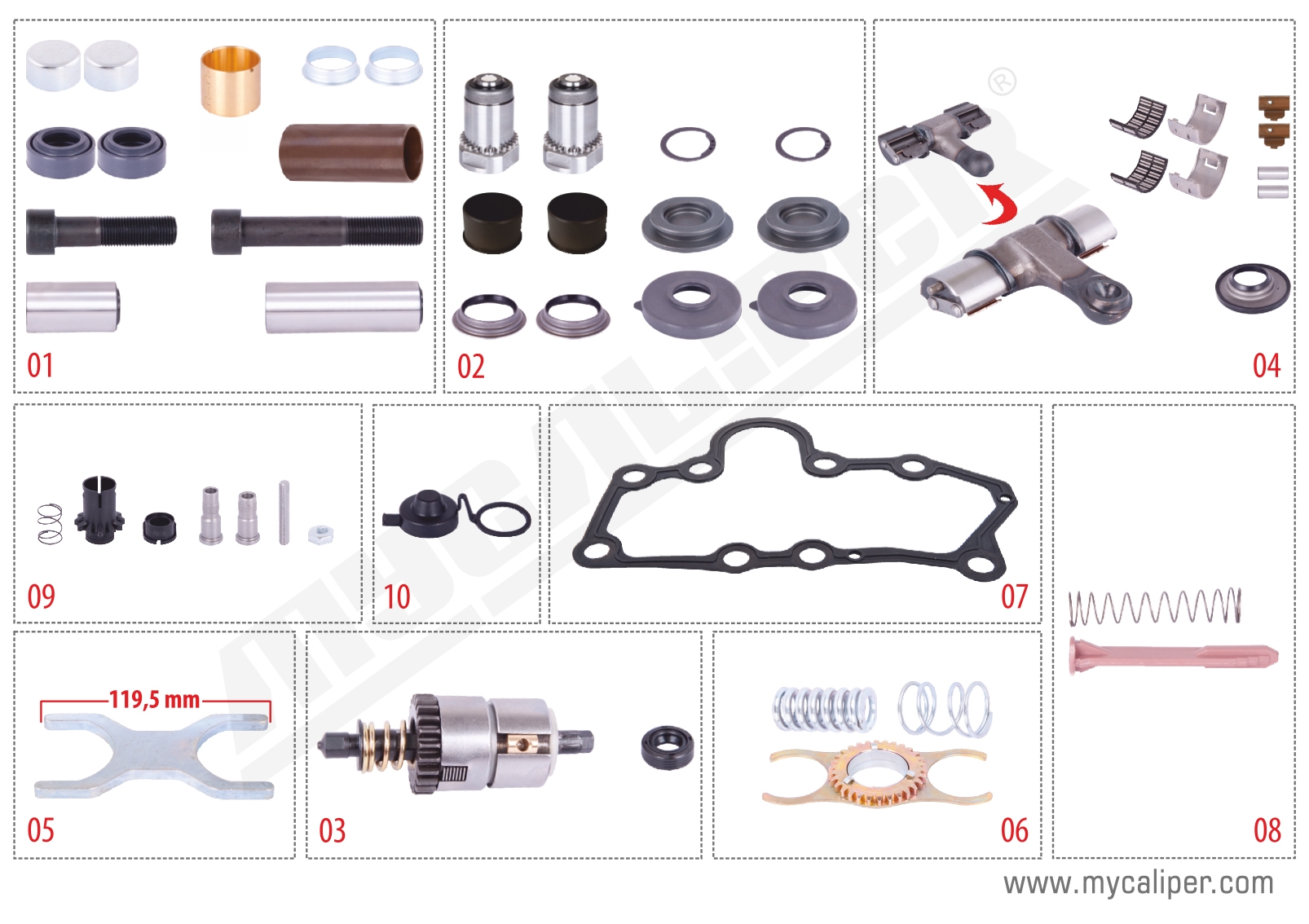 VOLVO SET (Right)  - D DUCO AXIAL 