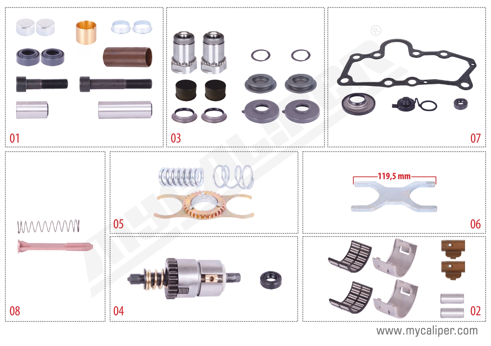 VOLVO SET (Left) -D DUCO AXIAL