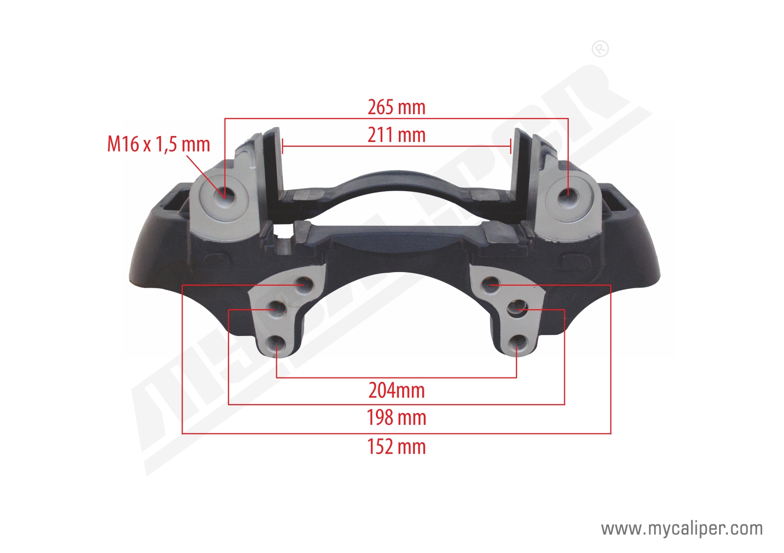 Wabco Caliper Carrier VALX AXLE (Left) 